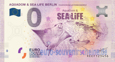 XEEF-2019-1 AQUADOM & SEA LIFE BERLIN FASZINIERENDE UNTERWASSERWELT