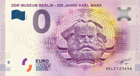 XELZ-2018-5 DDR MUSEUM - BERLIN - 200 JAHRE KARL MARX 