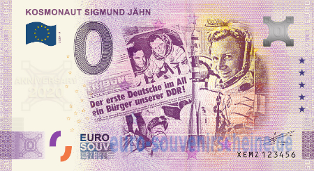 XEMZ-2020-9 KOSMONAUT SIGMUND JÄHN 