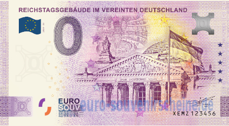 XEMZ-2021-38 REICHSTAGSGEBÄUDE IM VEREINTEN DEUTSCHLAND 