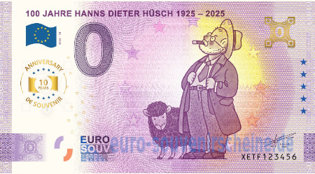 XETF-2025-18 100 JAHRE HANNS DIETER HÜSCH 1925 - 2025 