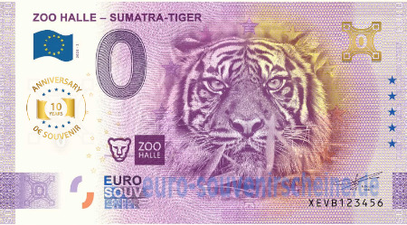 XEVB-2025-3 ZOO HALLE - SUMATRA - TIGER 