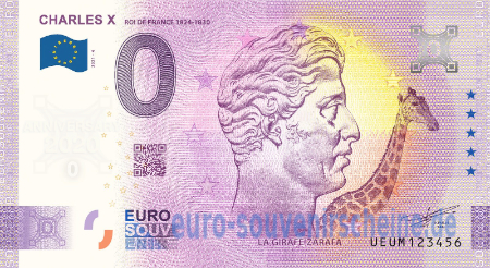 UEUM-2021-4 CHARLES X ROI DE FRANCE 1824-1830