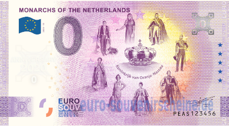 PEAS-2020-12 MONARCHS OF THE NETHERLANDS KONINKRIJK VAN ORANJE-NASSAU