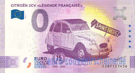 CZBF-2023-1 CITROËN 2CV «LÉGENDE FRANÇAISE» 
